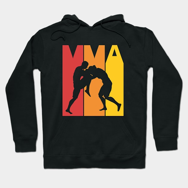 Vintage 1980s MMA Mixel martial arts Hoodie by GWENT